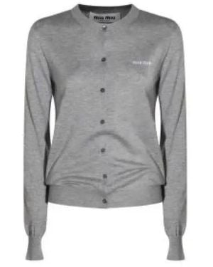 MIUMIU 2007s light gray cardigan F/S from Japan | eBay