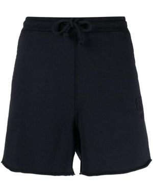 【送料&関税込】Ganni Yarn Dyed Striped Shorts Soft Chambray Striped Denim Shorts | GANNI US