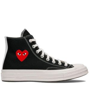 Comme des Garçons Like Boys Play Logo Trainers - Black