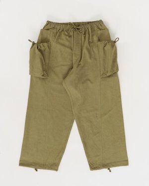 story mfg. paco pants カーゴパンツ　ブラウン　ブラック Paco Pants - Black Slub – Story mfg.