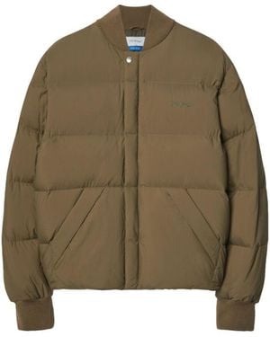 Off-White c/o Virgil Abloh Bomber Jacket - Green