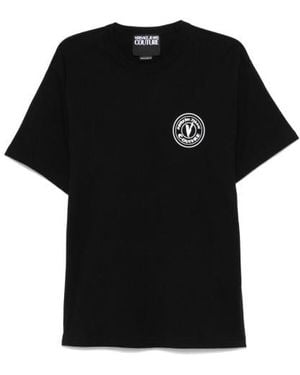 Versace Short -Sleeved T -Shirt - Black