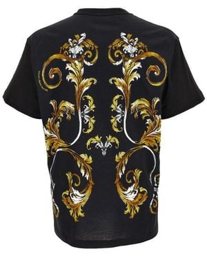 Tシャツ・カットソー Versace Medusa Print Short-Sleeved Shirt In Cotton Versace Medusa Rock Print Cotton T-Shirt | Saks Fifth Avenue