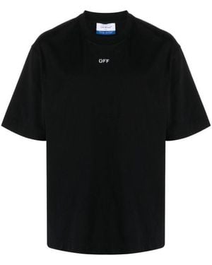 Off-White c/o Virgil Abloh Short Sleeve T -Shirt - Black