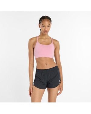 New Balance Damen Nb Essential Yoga Bra - Rot