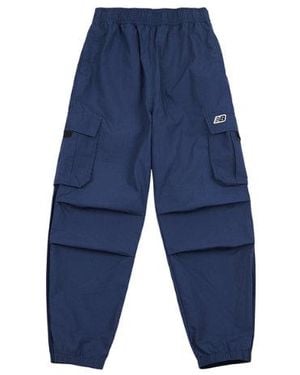 New Balance Boys Premium Parachute Trouser - Blue