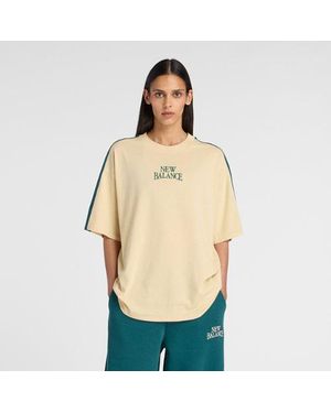 New Balance Trackside Oversized T-Shirt - Green