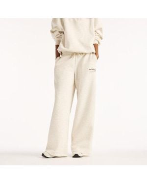 New Balance Trackside Fleece Pant - Natural