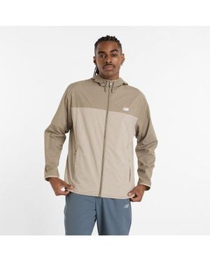 New Balance Athletics Woven Jacket - Natural