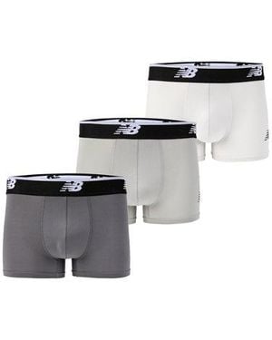 New Balance Mesh 3 Inch Boxer Brief No Fly 3 Packs - Multicolor