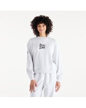 New Balance Nyc Marathon Athletics French Terry Graphic Crew - White