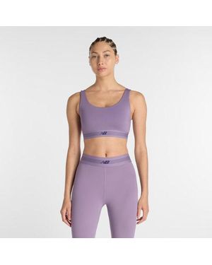 New Balance Ac Train Bra - Purple