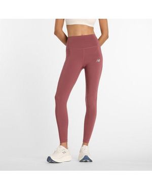 New Balance Rc Legging 25" - Red