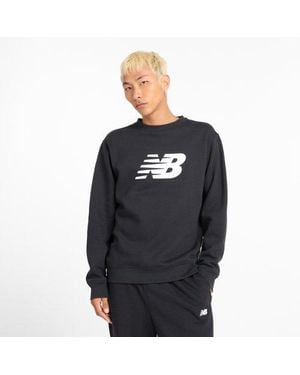 New Balance Sport Core Brushed Crew - Black