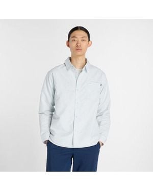New Balance Oxford Shirt - White