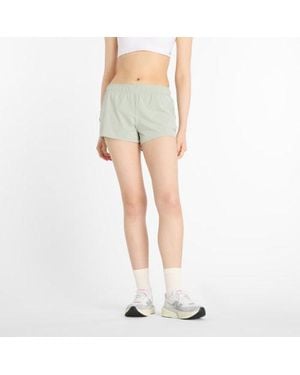 New Balance Donna Rc Short 3" - Blu
