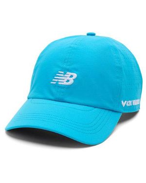 New Balance Valencia Marathon Brr 6 Panel Cap - Blau