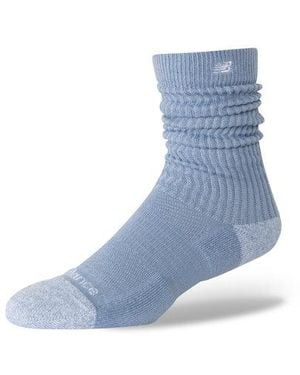 New Balance Active Premium Heavyweight Slouch Crew 1 Pair Socks 1 Pair - Blue