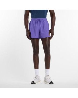 New Balance Rc Short 5" - Purple