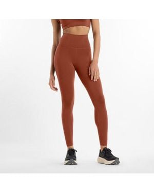 New Balance Nb Define High Rise Legging 25" - Red