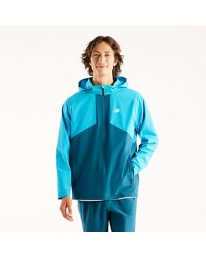 New Balance Utility Stretch Woven Jacket - Blue
