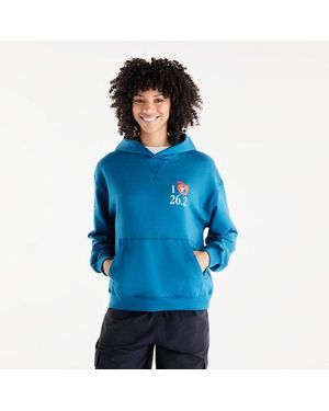 New Balance Nyc Marathon Athletics French Terry Graphic Hoodie - Blue