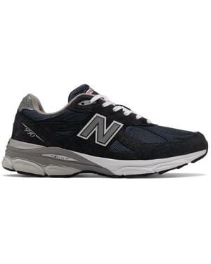 New Balance Made in usa 990v3 core in blu/bianca - Nero