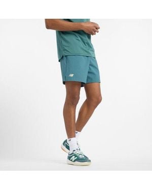 New Balance Tournament Seersucker Short - Blue