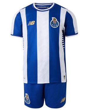 New Balance Boys Fc Porto Home Youth Kit Polyester - Blue