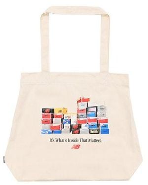 New Balance Graphic Tote - White