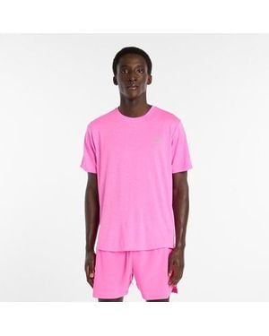 New Balance Rc Essential T-Shirt - Pink