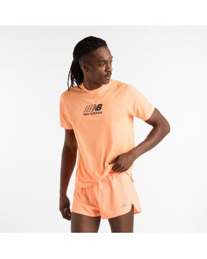 New Balance Athletics Graphic T-Shirt - Orange