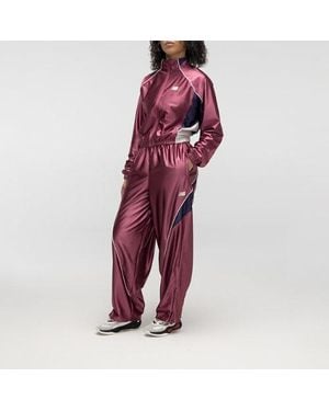 New Balance Basketball Barrel Leg Track Pant - Red