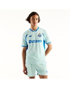 New Balance Fc Porto 26/27 Third Short Sleeve Jersey - Blue