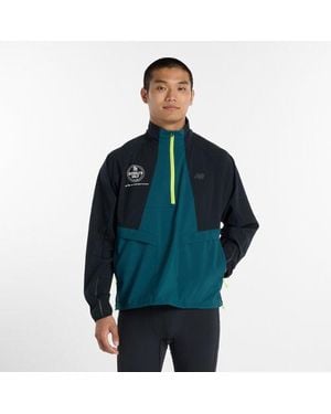 New Balance Rbc Brooklyn Half Race Day Jacket - Blue