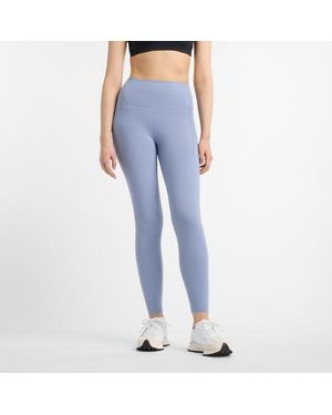 New Balance Mujer Nb Harmony Pocket High Rise Legging 25" En, Poly Knit, Talla - Azul