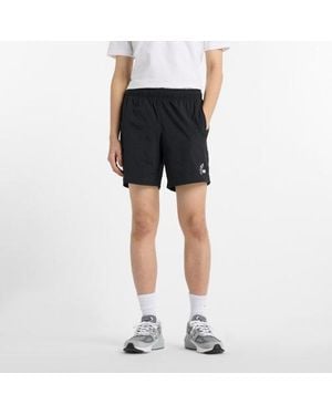 New Balance Shohei Signature Woven Nylon 7" Short - Black