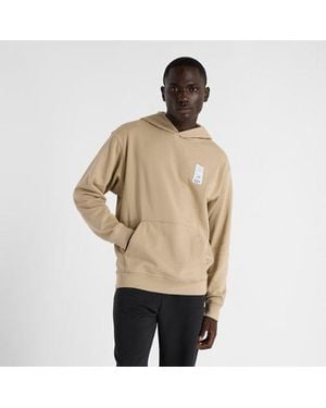 New Balance Athletics French Terry 574 Hoodie - Naturel
