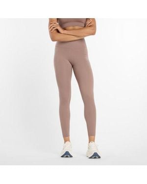 New Balance Nb Harmony High Rise Legging 25" - Brown