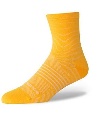 New Balance Pro Run Qtr Sokken 1 Pair - Geel