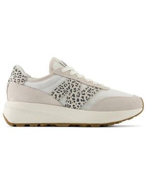 New Balance 370 Suede/Mesh - White