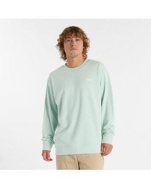 New Balance Sport Essentials French Terry Crew - Green