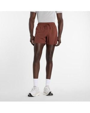 New Balance Rc Short 5" - Brown