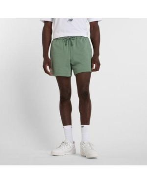 New Balance Athletics French Terry Short 5" - Green