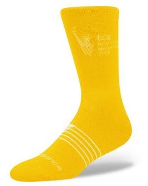 New Balance Nyc Marathon Crew Sock - Yellow