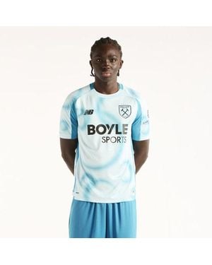 New Balance West Ham United 26/27 Third Short Sleeve Jersey - Blue
