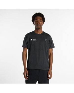 New Balance Nyc Marathon Finisher T-Shirt - Black
