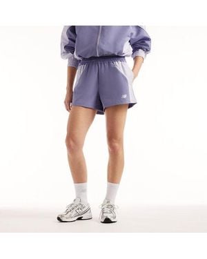 New Balance Trackside Woven Short - Blue