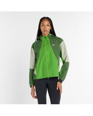 New Balance Better Run Waterproof Jacket - Green