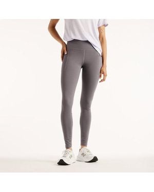 New Balance Reflective Rc Heat Legging 27" - Grijs